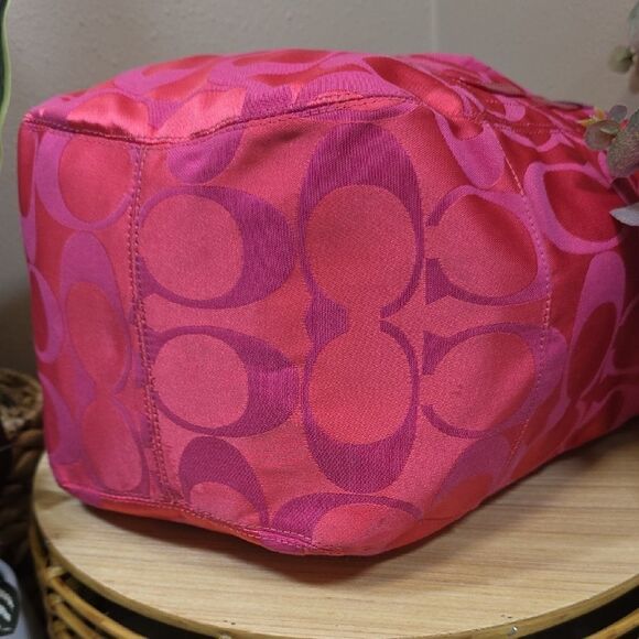 Coach RARE Poppy Bella Tote and Wallet Set - Picture 6 of 15